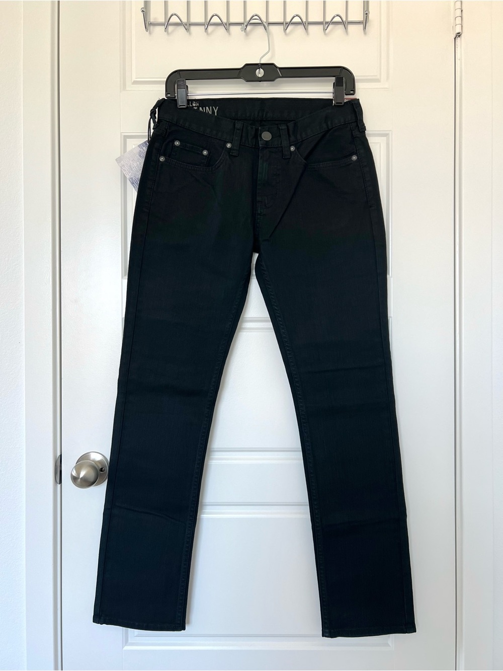 Bullhead // NWT Men's Sleek Casual Jet Black Dillon Skinny Jeans size 29